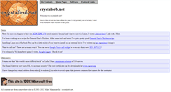 Desktop Screenshot of crystalorb.net